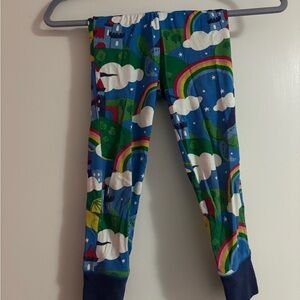 Kids Rainbow Cloud Print Pajama Pants